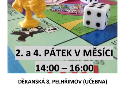 Páteční klub deskových her pro děti