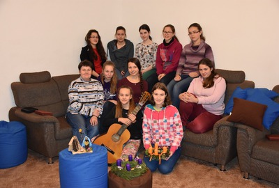 Víkend pro dívky s adventním tvořením
