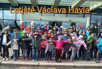Exkurze na letiště Václava Havla