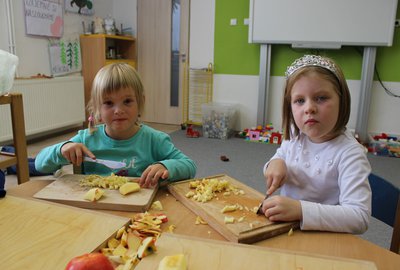 Malí šikulové - pečeme s jablky