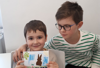 Velikonoční pohlednice 2019