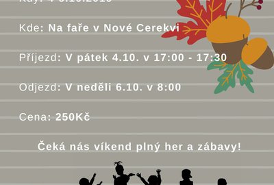 Víkendovka Misijního klubka