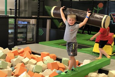 Sportovci na výletě v Jumparéně