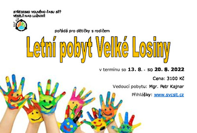 Letní pobyt Velké Losiny