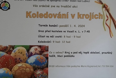 Koledování v krojích 2024