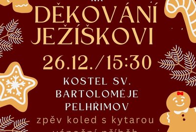 Děkování Ježíškovi 2025