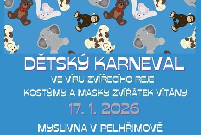 Dětský karneval 2026