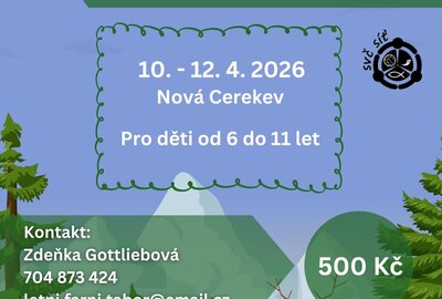 Jarní víkendovka Malý Ararat 2026