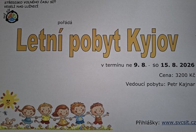 Letní pobyt Kyjov